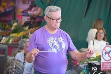Concierto de la Banda Municipal de Telde por el 8M/FJS Fotografía.